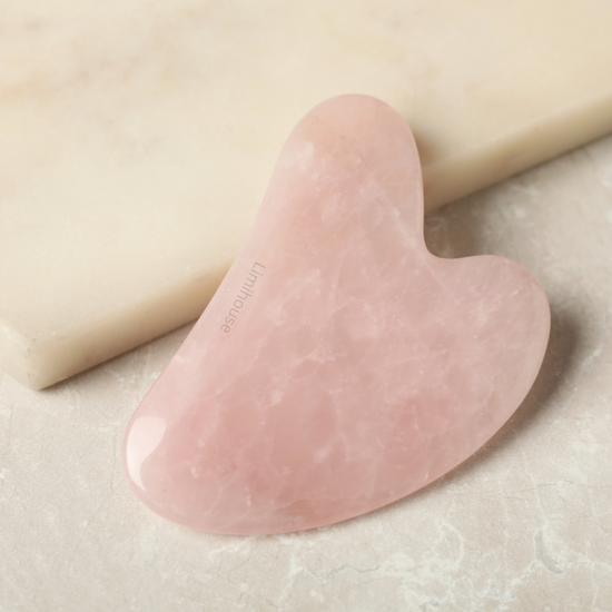 Natural Rose Jade Gua Sha Stone